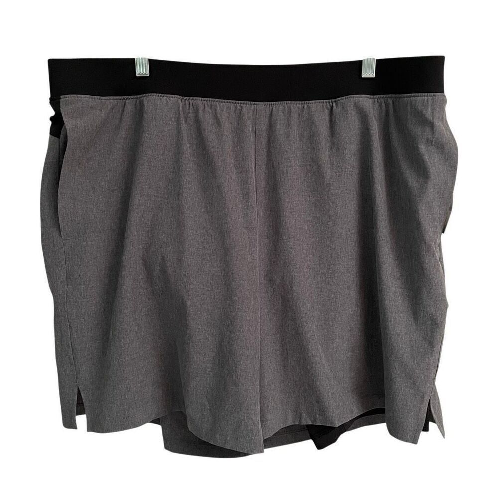 Old Navy Active Go Dry Cool Shorts men’s XL charcoal grey built in bike shorts